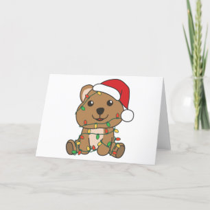 Quokka Kerstwinterdieren Quokkas Feestdagen Kaart