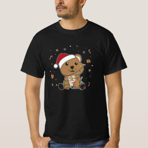 Quokka kerstwinterdieren t-shirt