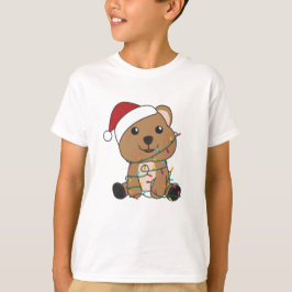 Quokka kerstwinterdieren t-shirt