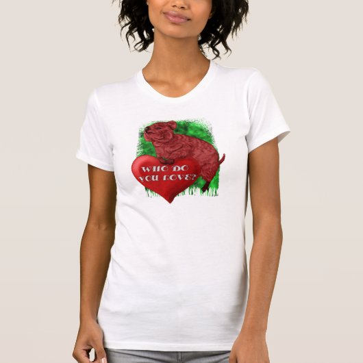 Quokka Love Shirten T-shirt (Voorkant)