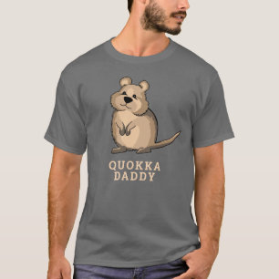 Quokka Lover Australische aangepaste tekst T-shirt