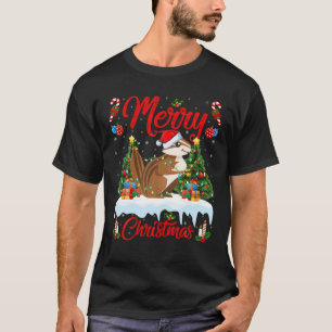 Quokka Lover Xmas lichtende kerstman Quokka Christ T-shirt