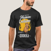 Quokka Menselijk Kostuum Halloween Quokka T-shirt (Voorkant)
