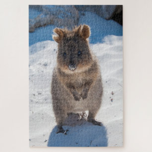 Quokka op het strand, 1014 stuks legpuzzel