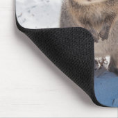 Quokka op het strand, Roze Meisjes Gepersonaliseer Muismat (Hoek)