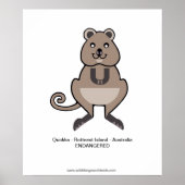 Quokka - poster (Voorkant)