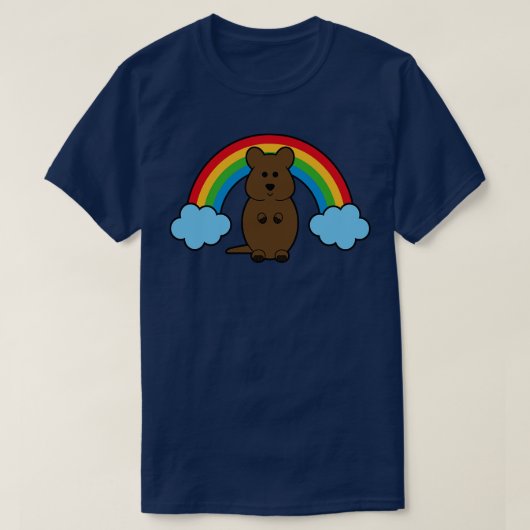 Quokka Rainbow T-shirt (Design voorkant)
