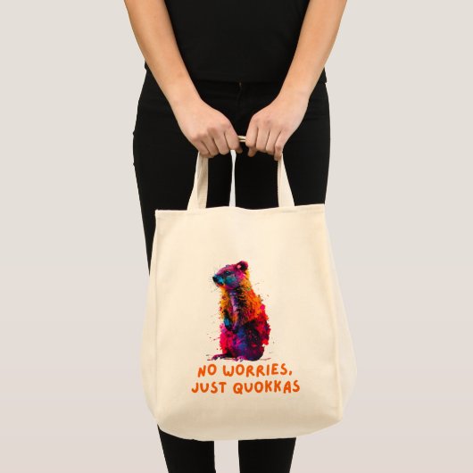 Quokka Tote Bag (Voorkant (product))