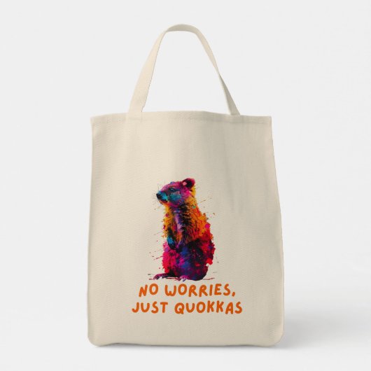 Quokka Tote Bag (Achterkant)