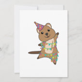 Quokka wenst een gelukkige verjaardag voor u Quokk Kaart (Voorkant)