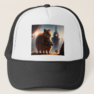 Quokka Ze noemen me meneer, vrachtwagenhoed Trucker Pet