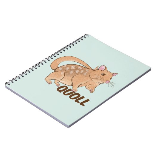 Quoll Australian Marsupial Notitieboek (Linkerzijde)