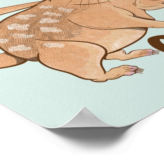 Quoll Australian Marsupial Poster (Hoek)