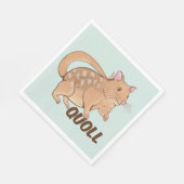 Quoll Australian Marsupial Servet (Hoek)