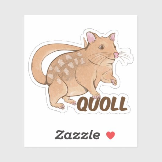 Quoll Australian Marsupial Sticker (Vel)