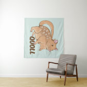 Quoll Australian Marsupial Wandkleed (In Situ (horizontaal))