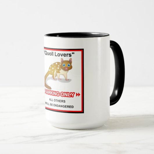 Quoll Lovers Mug Mok (Voorkant rechts)