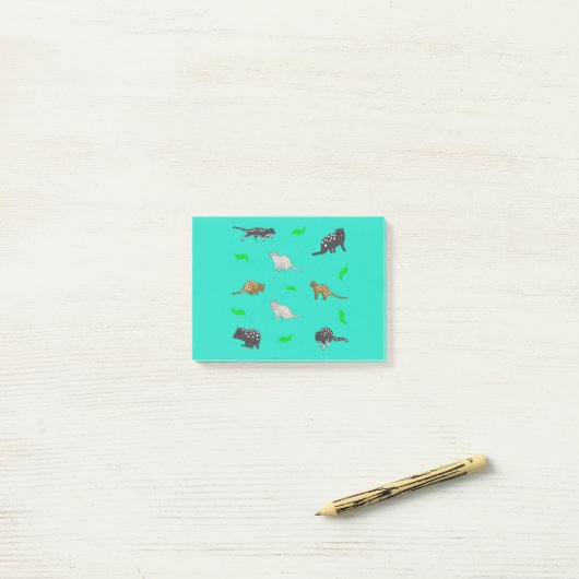 Quolls post-it® notes (Op bureau)