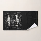 quor ADD-NAAM Oude roermachine Bad Handdoek (Handdoek)