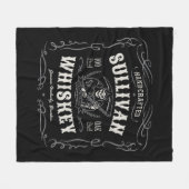  quor ADD-NAAM Oude roermachine Fleece Deken (Voorkant (Horizontaal))