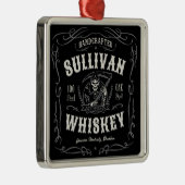  quor ADD-NAAM Oude roermachine Metalen Ornament (Rechts)