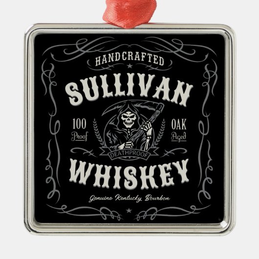  quor ADD-NAAM Oude roermachine Metalen Ornament (Voorkant)