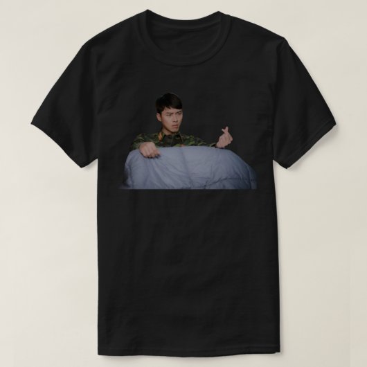 "Crash Landing on You" kdrama, Hyun Bin T-shirt (Design voorkant)