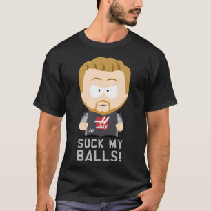 "Suck My Balls" - Kevin Magnussen (licht T-shirt