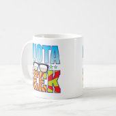 Quota Geek v4 Koffiemok (Voorkant links)