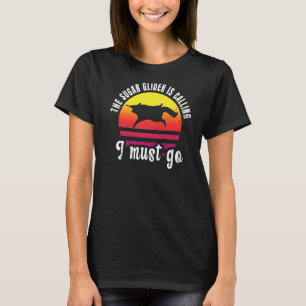 Quota suikerglider voor een eigenaar van suikergli t-shirt