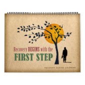 Quota voor herstel, Inspirerend slogans, 12 stappe Kalender (Hoes)