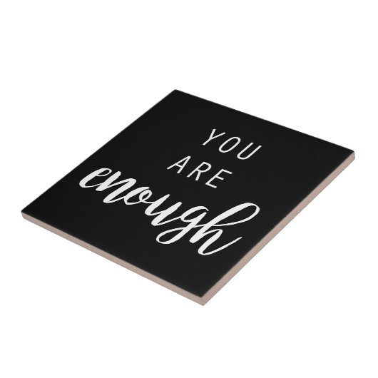 Quotable III Tegeltje (Zijkant)