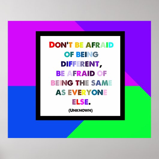 QUOTE 1 POSTER (Voorkant)