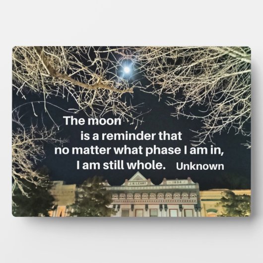 Quote about self esteem. fotoplaat (voorkant)