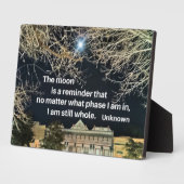 Quote about self esteem. fotoplaat (Zijkant)