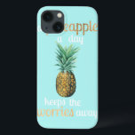 Quote anananananas iPhone 13 hoesje<br><div class="desc">Artist voor ananas: Studio W | 156571D</div>