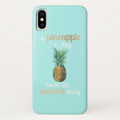 Quote anananananas Case-Mate iPhone case (Achterkant)