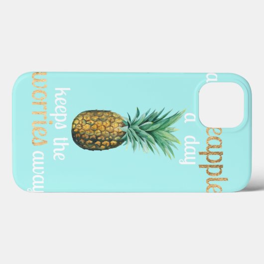 Quote anananananas Case-Mate iPhone case (Achterkant (horizontaal))