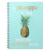 Quote anananananas notitieboek (Voorkant)