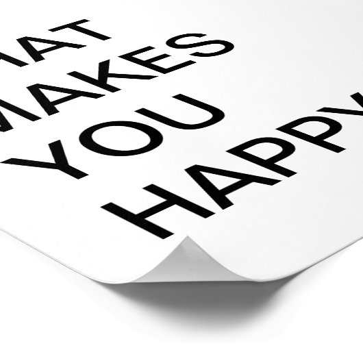 Quote Art Print Typography Quote Poster (Hoek)