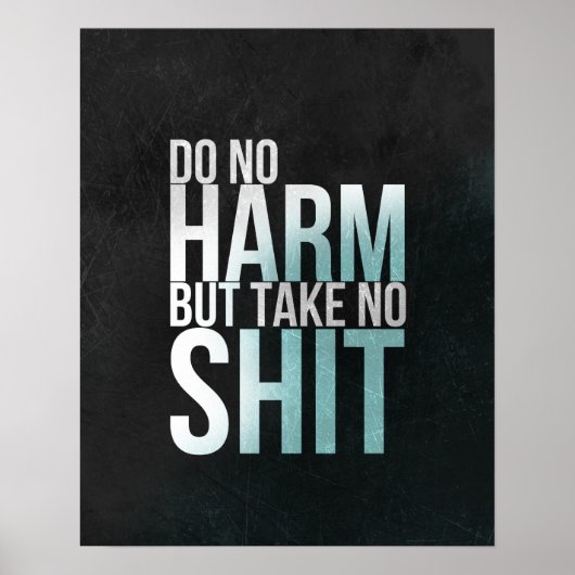 Quote art Typography poster Funny inspirerend (Voorkant)