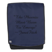 Quote Bag The Phoenix Rugtassen (Voorkant)