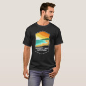 Quote Bassett Lake Loon Michigan T-shirt (Voorkant volledig)