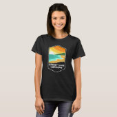 Quote Bassett Lake Loon Michigan T-shirt (Voorkant volledig)