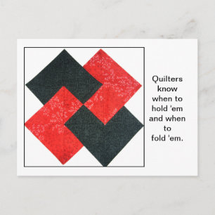 Quote-Briefkaart blokkeren Briefkaart