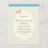  Quote Briefkaart - Grijs (Voorkant)