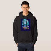 QUOTE BUITEN DE RUIMTE HOODIE (Voorkant volledig)