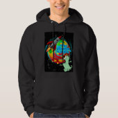 QUOTE BUITEN DE RUIMTE HOODIE (Voorkant)