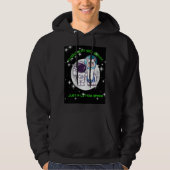 QUOTE BUITEN DE RUIMTE HOODIE (Voorkant)
