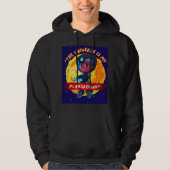 QUOTE BUITEN DE RUIMTE HOODIE (Voorkant)